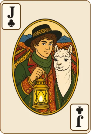 Jack of clubs, 20 points
