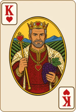 King of hearts, 3 points