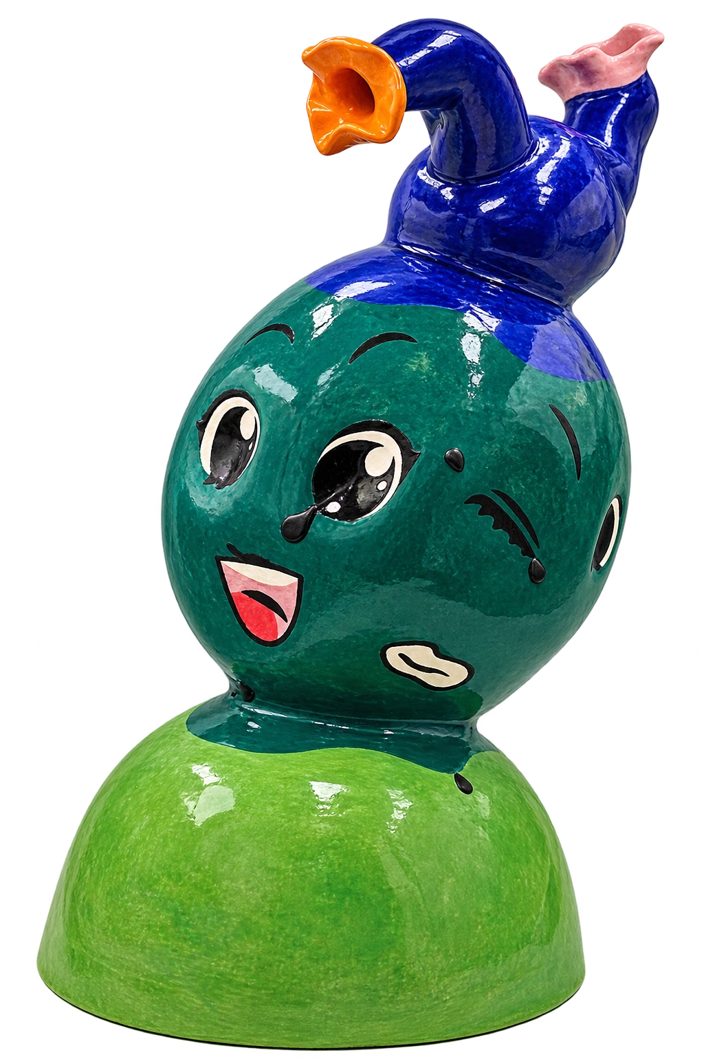 Feeling 02 ceramic sculpture by Elzeth Jacobs