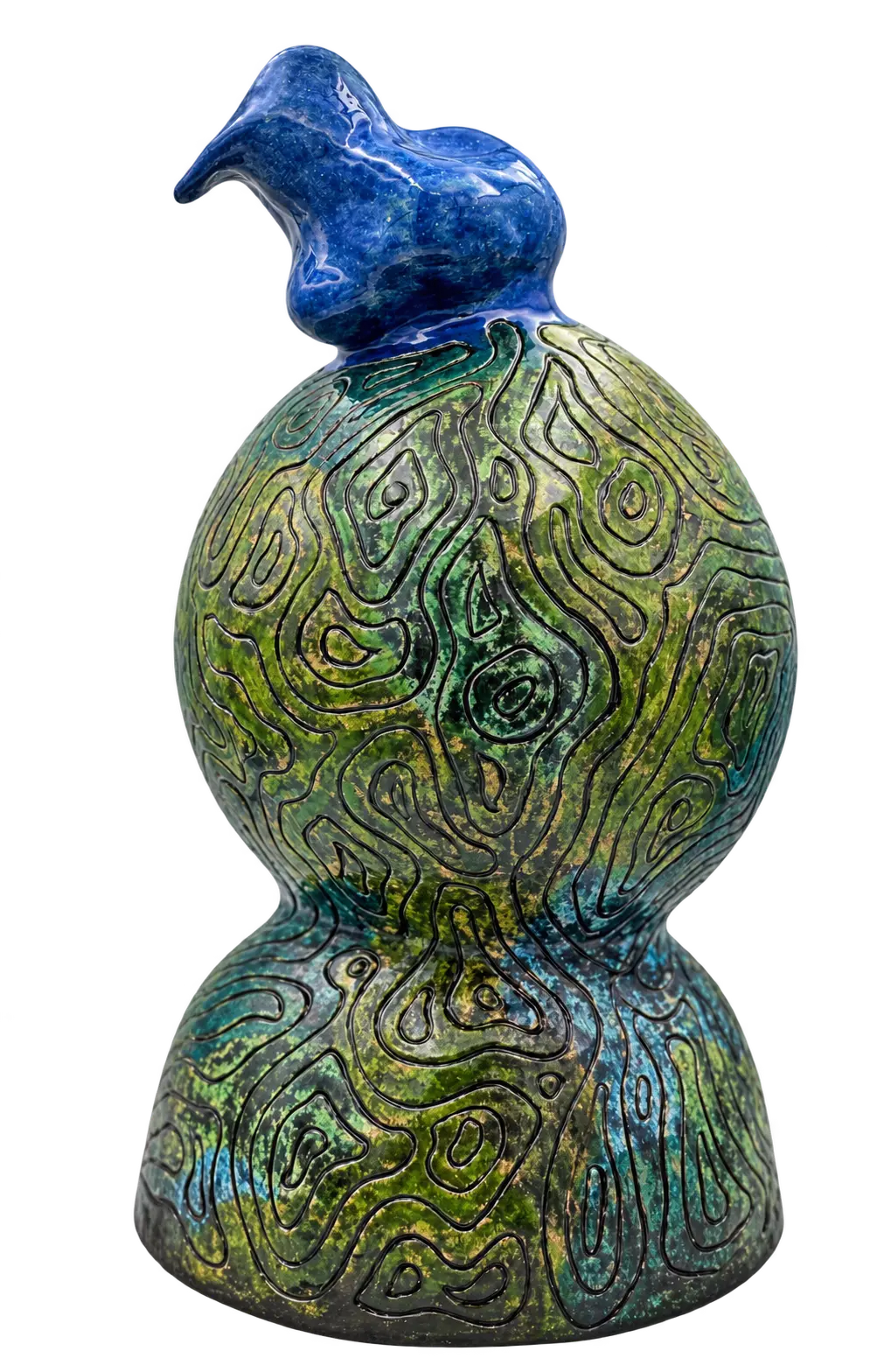 Intertwined sculpture by Elzeth Jacobs