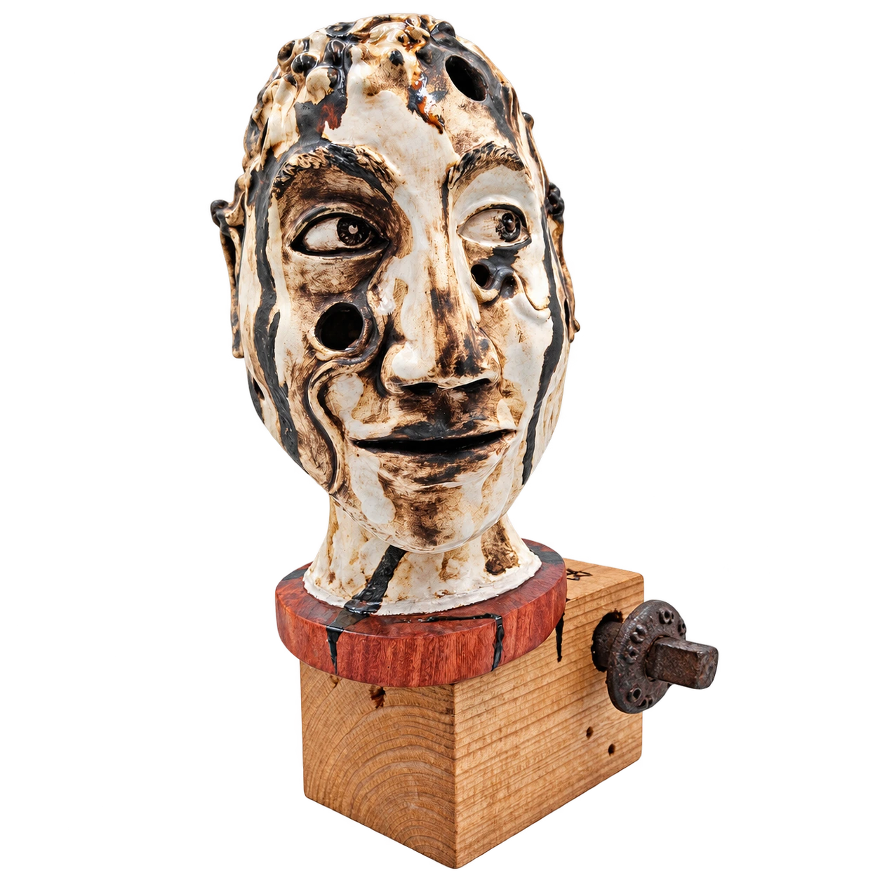 Fragmented Thoughts sculpture by Elzeth Jacobs